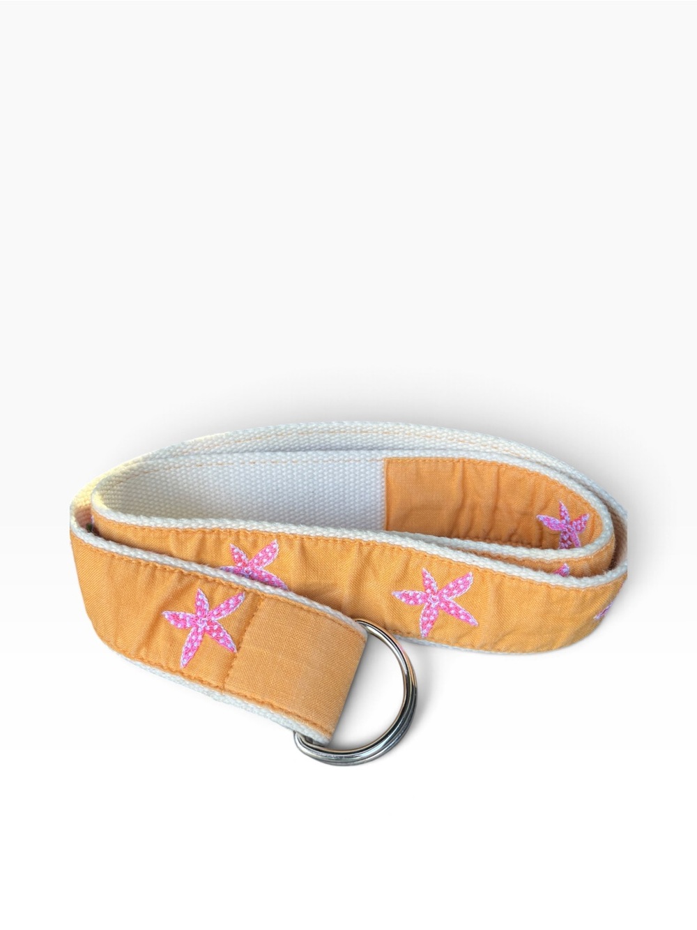 Women’s CJ Laing Yellow Starfish Fabric Belt